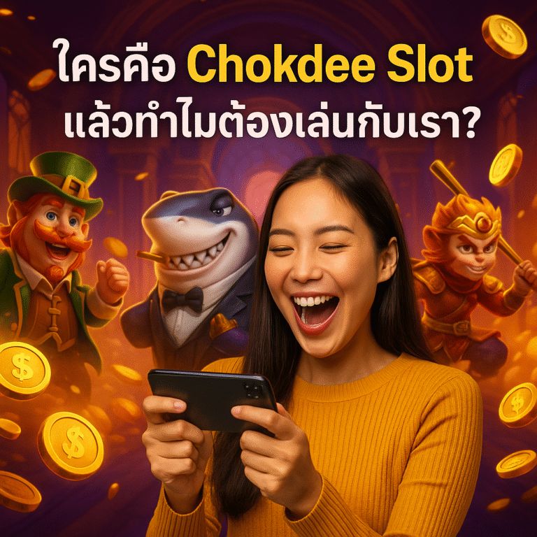 ใครคือ Chokdee Slot แล้วทำไมต้องเล่นกับเรา?