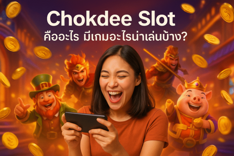 Chokdee Slot คืออะไร มีเกมอะไรน่าเล่นบ้าง?