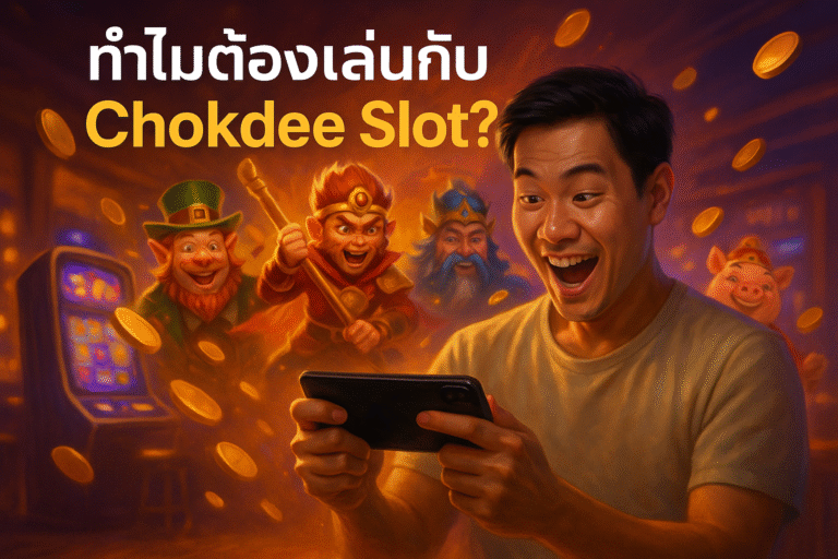 ทำไมต้องเล่นกับ Chokdee Slot?